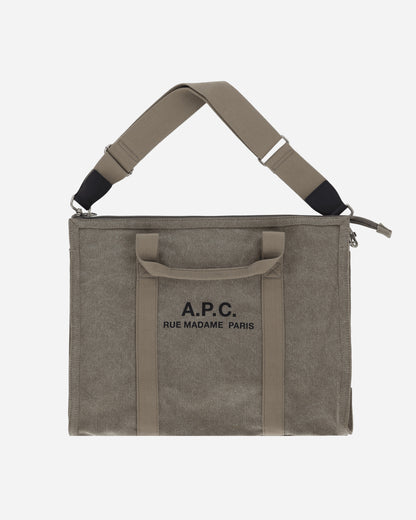 A.P.C. Gym Bag Recuperation Beige Bags and Backpacks Tote Bags CODBM-H62230 JAA