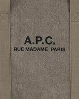 A.P.C. Gym Bag Recuperation Beige Bags and Backpacks Tote Bags CODBM-H62230 JAA