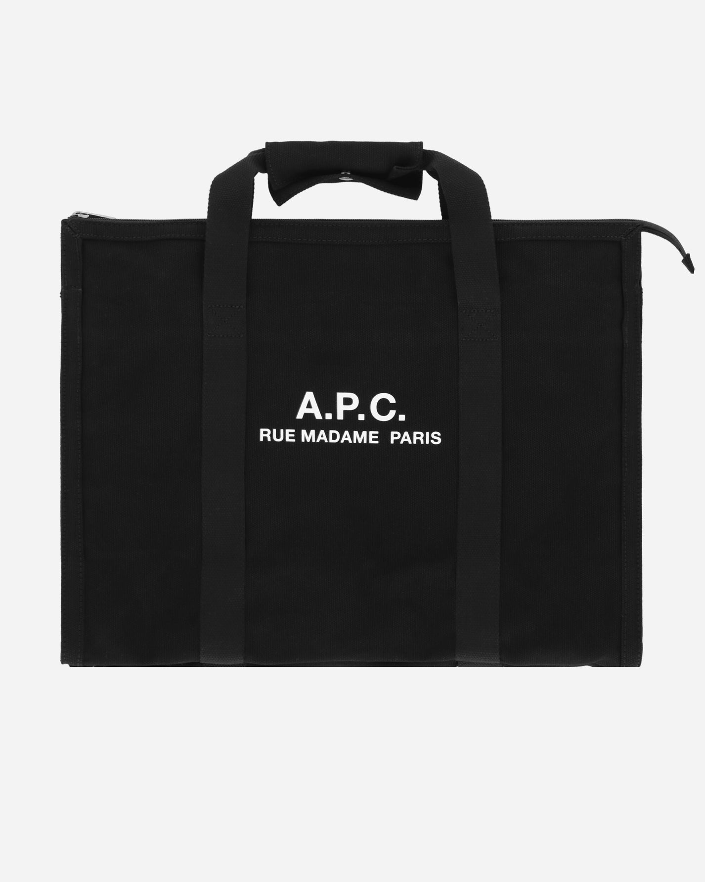 A.P.C. Gym Bag Recuperation Black Bags and Backpacks Tote Bags CODBM-H62230 LZZ