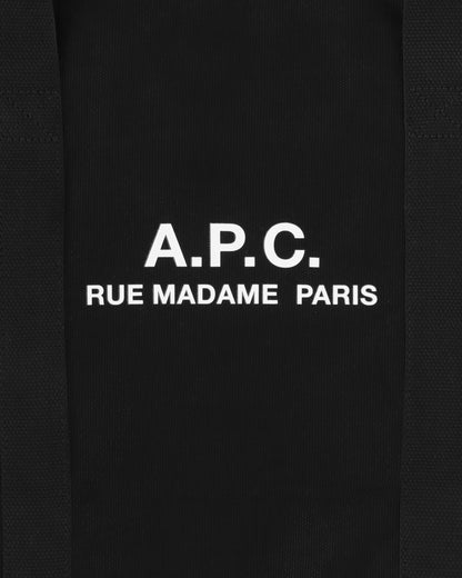 A.P.C. Gym Bag Recuperation Black Bags and Backpacks Tote Bags CODBM-H62230 LZZ