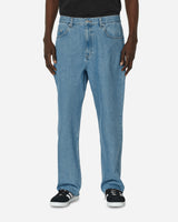 A.P.C. Jean Relaxed Raw Edge Iab Light Blue Pants Denim COGXL-H09211 IAB