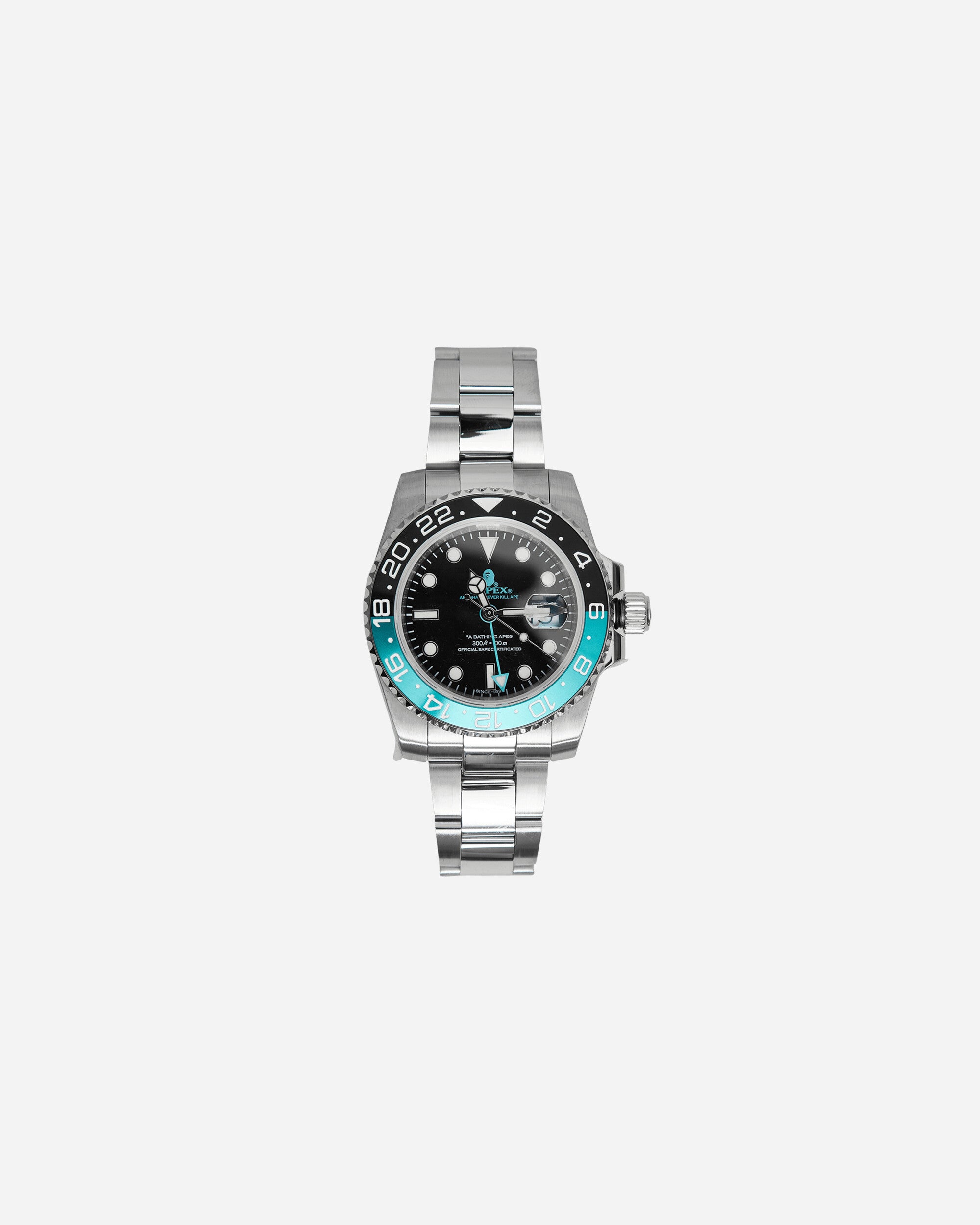 A Bathing Ape Type 2 Bapex M Black/Green Jewellery Watches 1K20187303 BKXGR