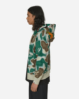 A Bathing Ape Liquid Camo Shark Relaxed Fit Full Zip Hoodie M Olive Drab Sweatshirts Zip-Ups 1K30115007 OLIVEDRAB