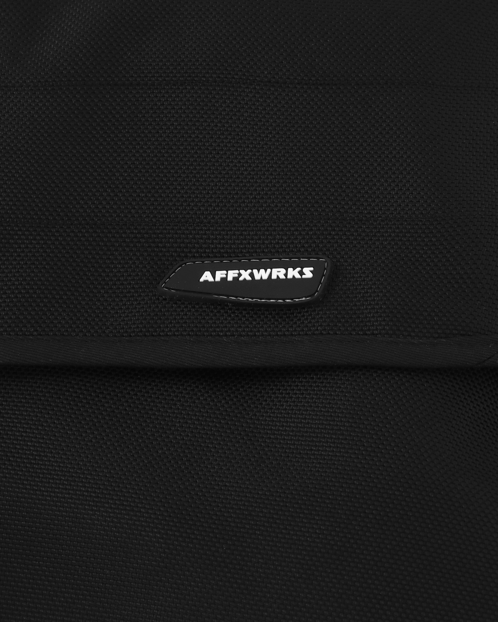 AFFXWRKS Rabin Messenger Bag Black/Shale Brown Bags and Backpacks Shoulder Bags SS24AC01 BLSHB