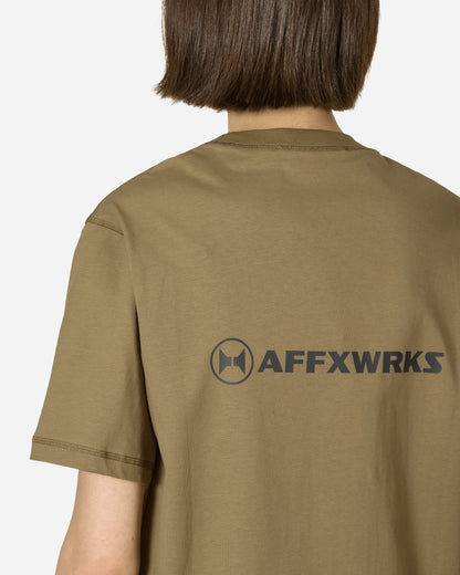 AFFXWRKS Affxwrks Tee Desert Green T-Shirts Shortsleeve SS24T04 DESGR