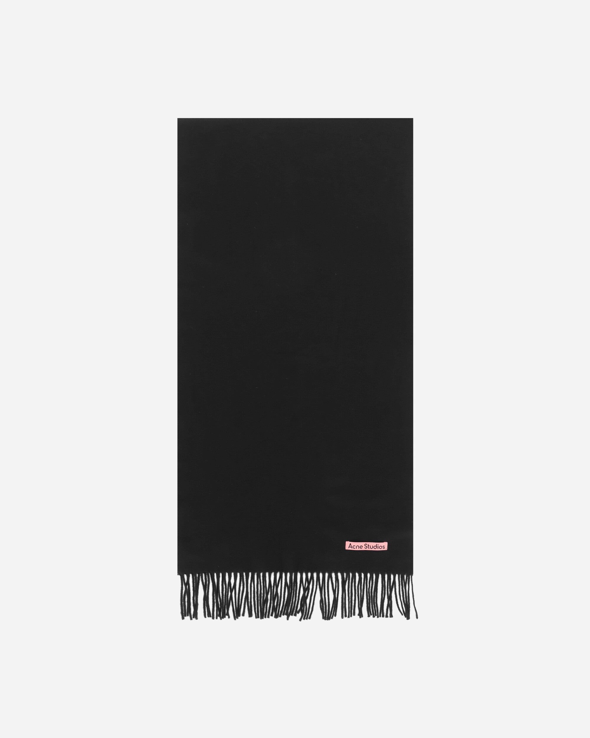 Acne Studios Heavy Scarf Black Gloves and Scarves Scarves and Warmneck CA0210- 900