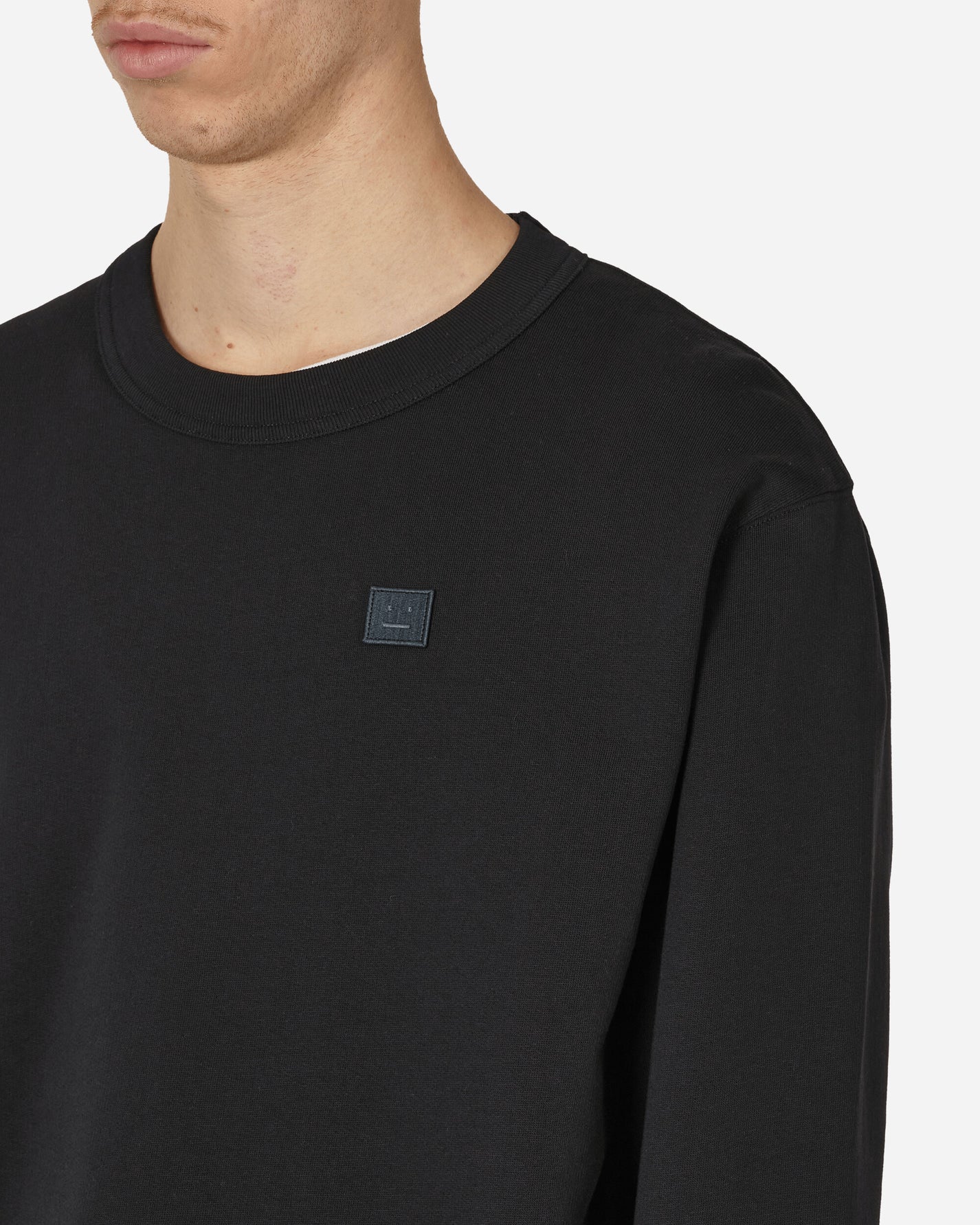 Acne Studios Crewneck Black Sweatshirts Crewneck CI0140- 900