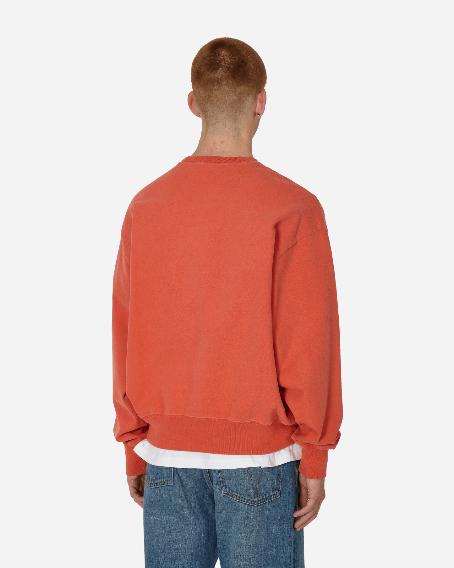 Acne Studios Crewneck Chili Orange Sweatshirts Crewneck CI0157- DIK