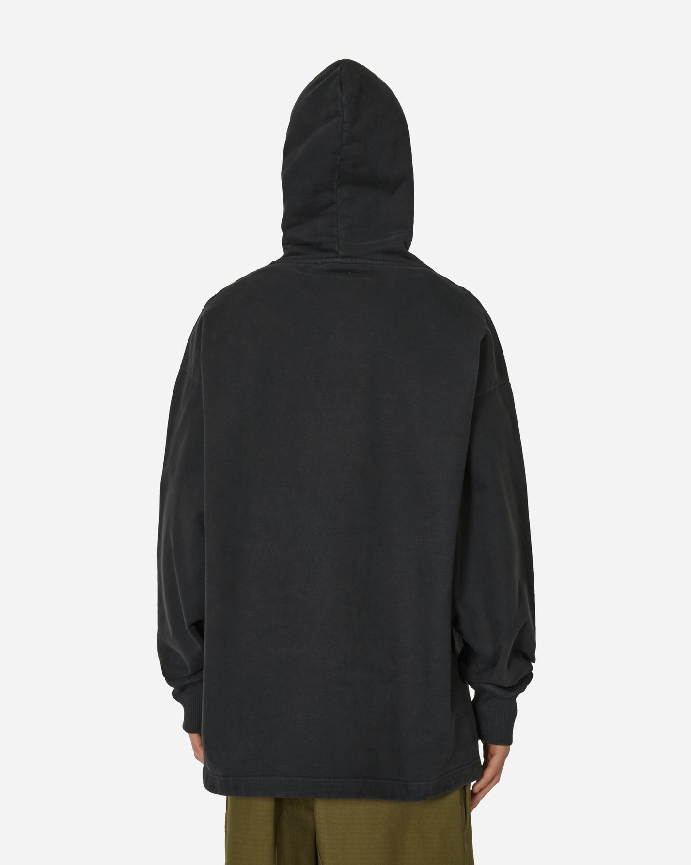 Acne Studios Hooded Black Sweatshirts Hoodies BI0182- 900