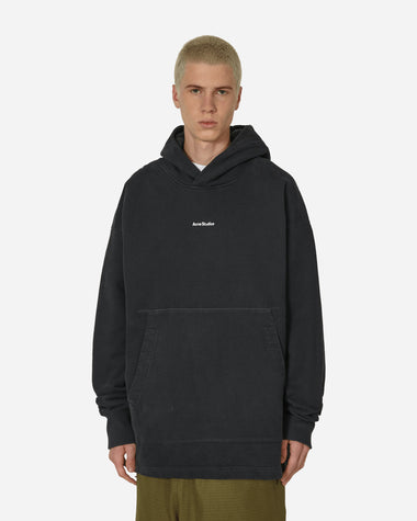 Acne Studios Hooded Black Sweatshirts Hoodies BI0182- 900