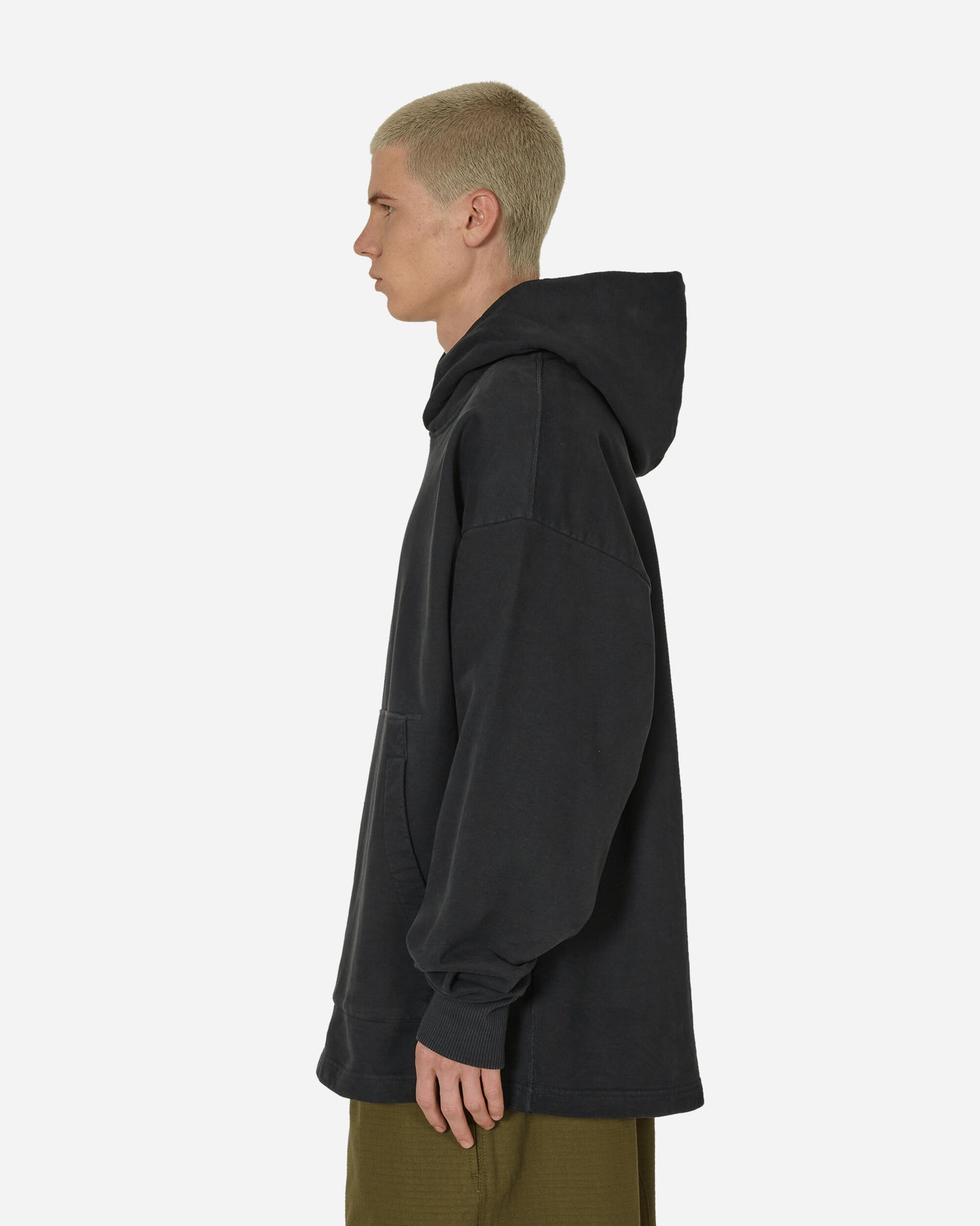 Acne Studios Hooded Black Sweatshirts Hoodies BI0182- 900