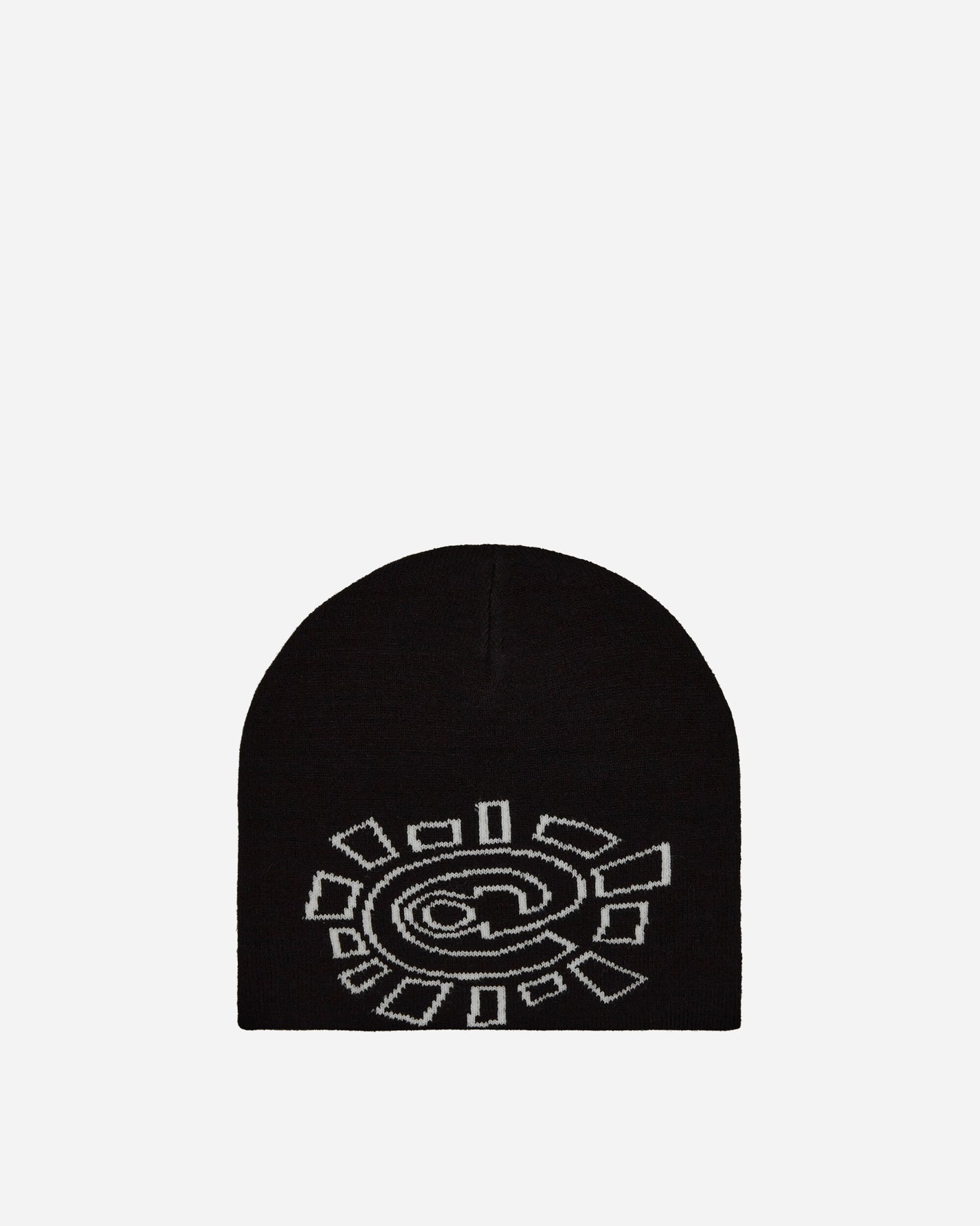 Always Do What You Should Do Reversible Sun Skull Beanie Black Hats Beanies REVERSIBLEBEANIE BLACK