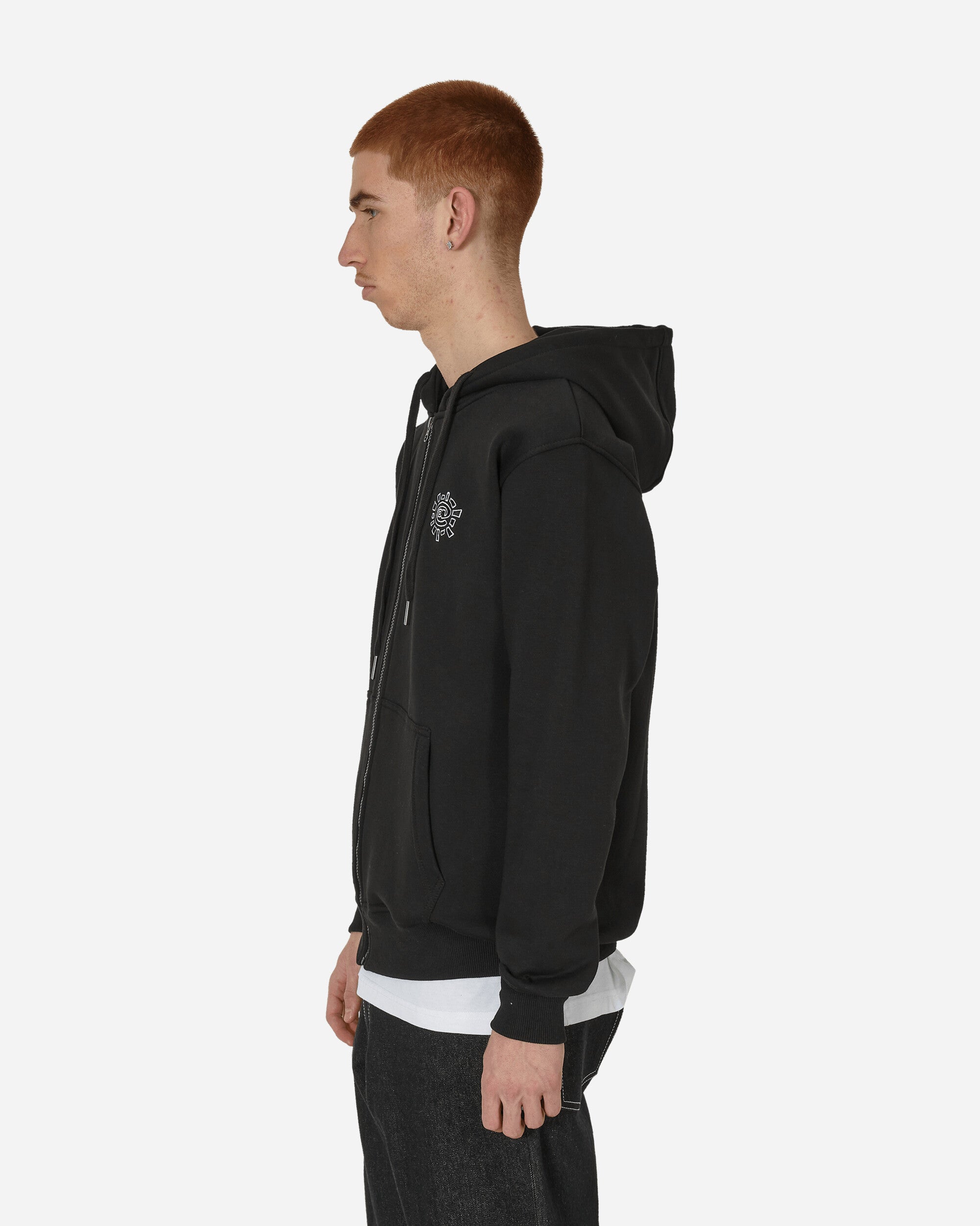 Always Do What You Should Do Relaxed Zip Hood Black Sweatshirts Zip-Ups RELAXEDHOODZ BLACK