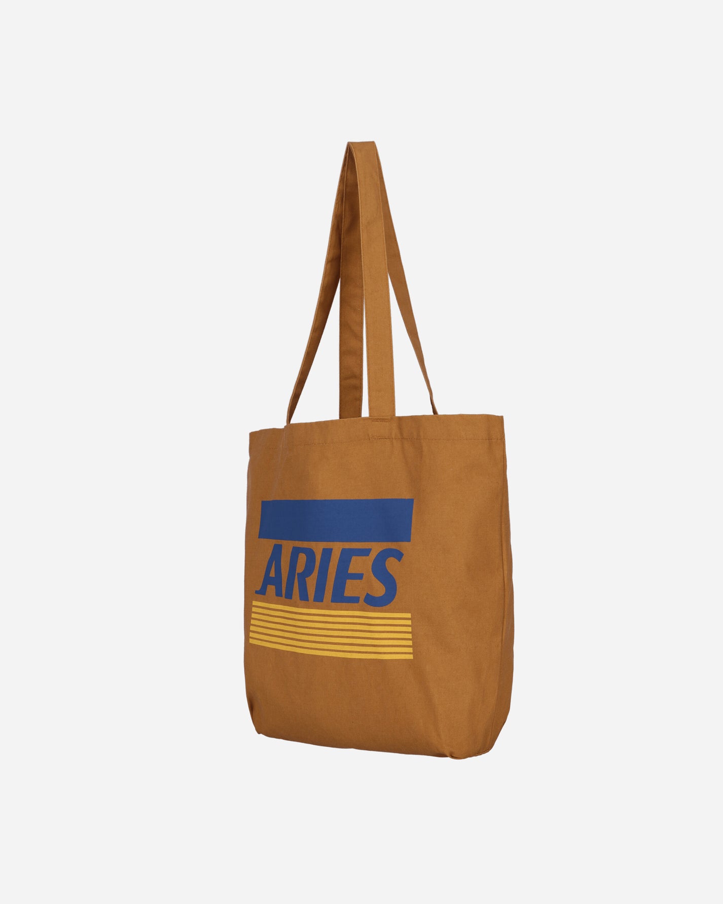 Aries Graphic Tote Bag Brown Bags and Backpacks Tote XCAR90001 BRW