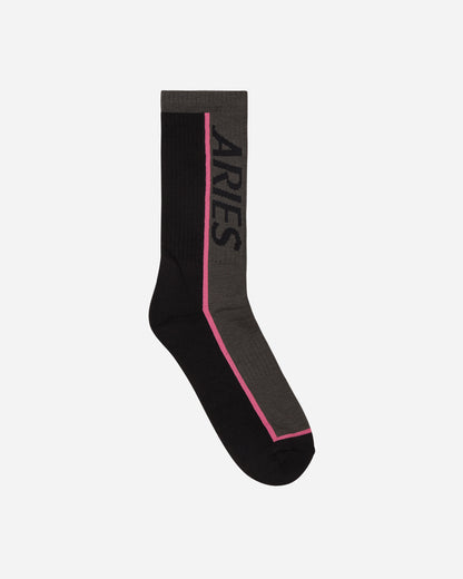 Aries Credit Card Sock Black Underwear Socks SUAR00044 BLK