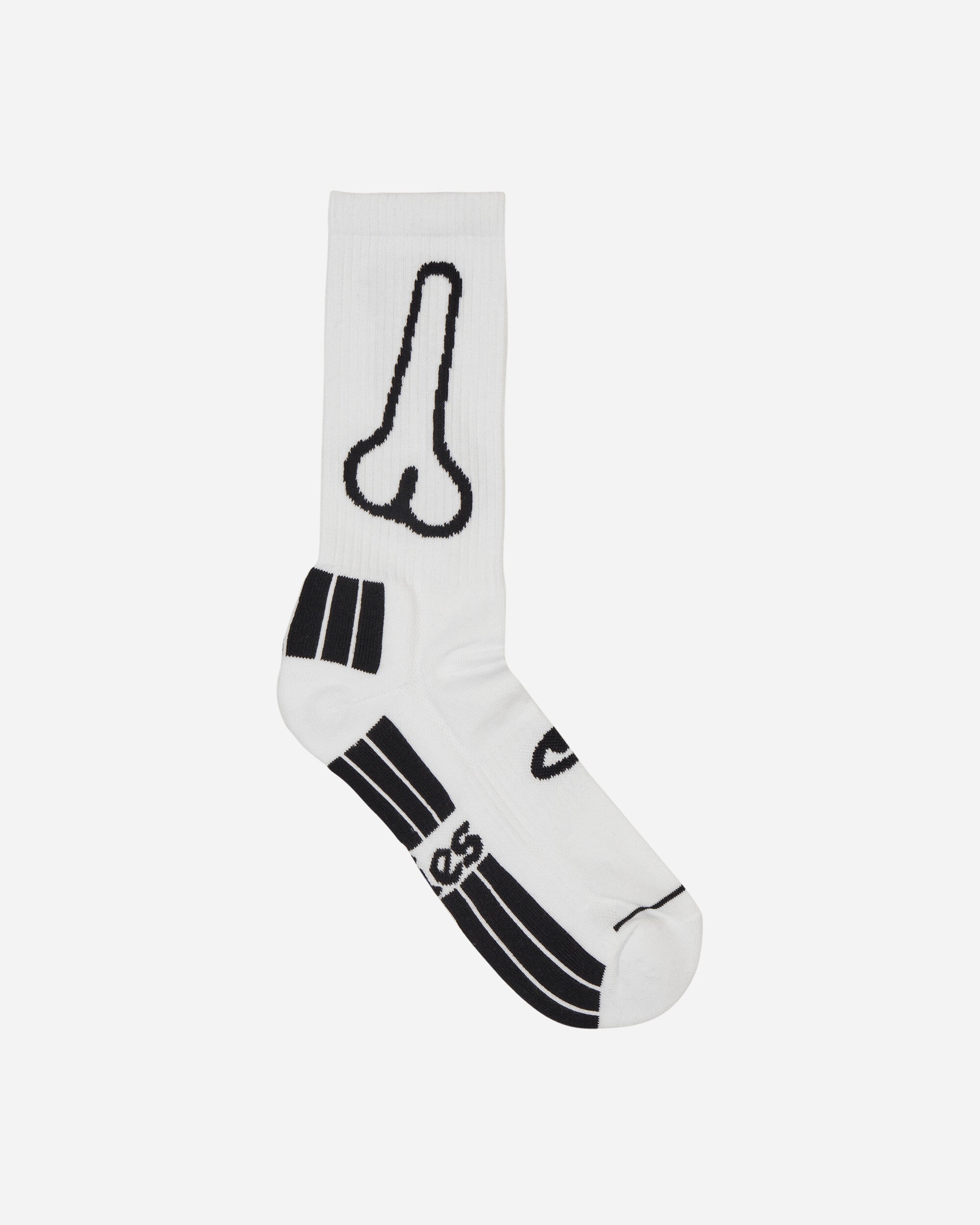 Aries Willy Sock White Underwear Socks SUAR00046 WHT