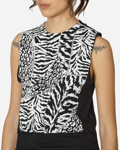 Aries Animal Screen Vest Black T-Shirts Top SUAR40002 BLK