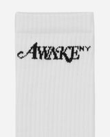 Awake NY Socks White Underwear Socks 9031832 WHT