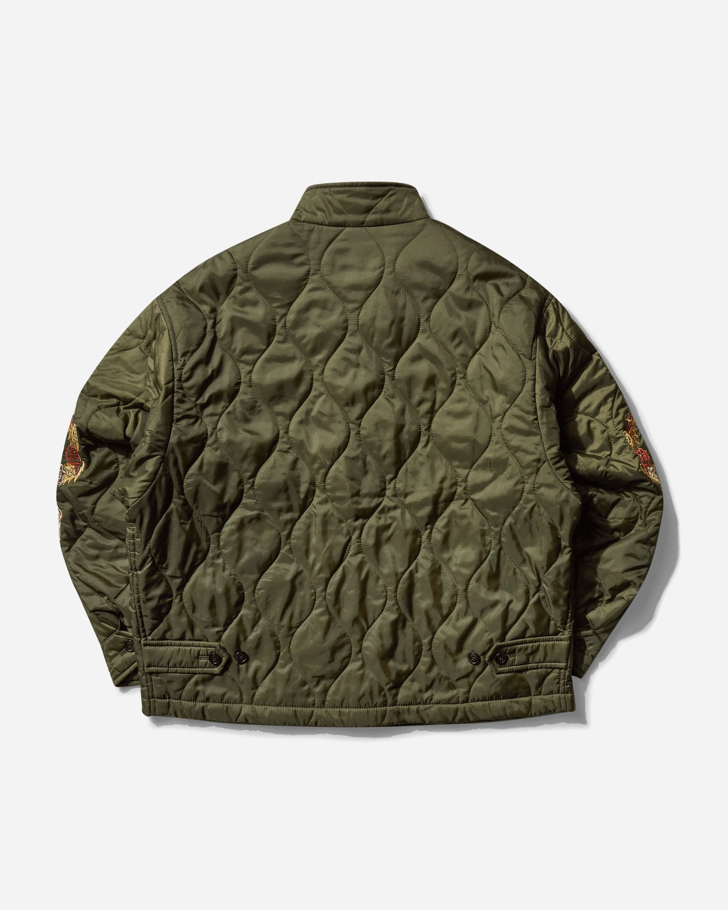 Baracuta 7 G4 X Neighborhood Ripstop Nylon Olive Drab Coats and Jackets Bomber Jackets BRCPS1092 UT2777