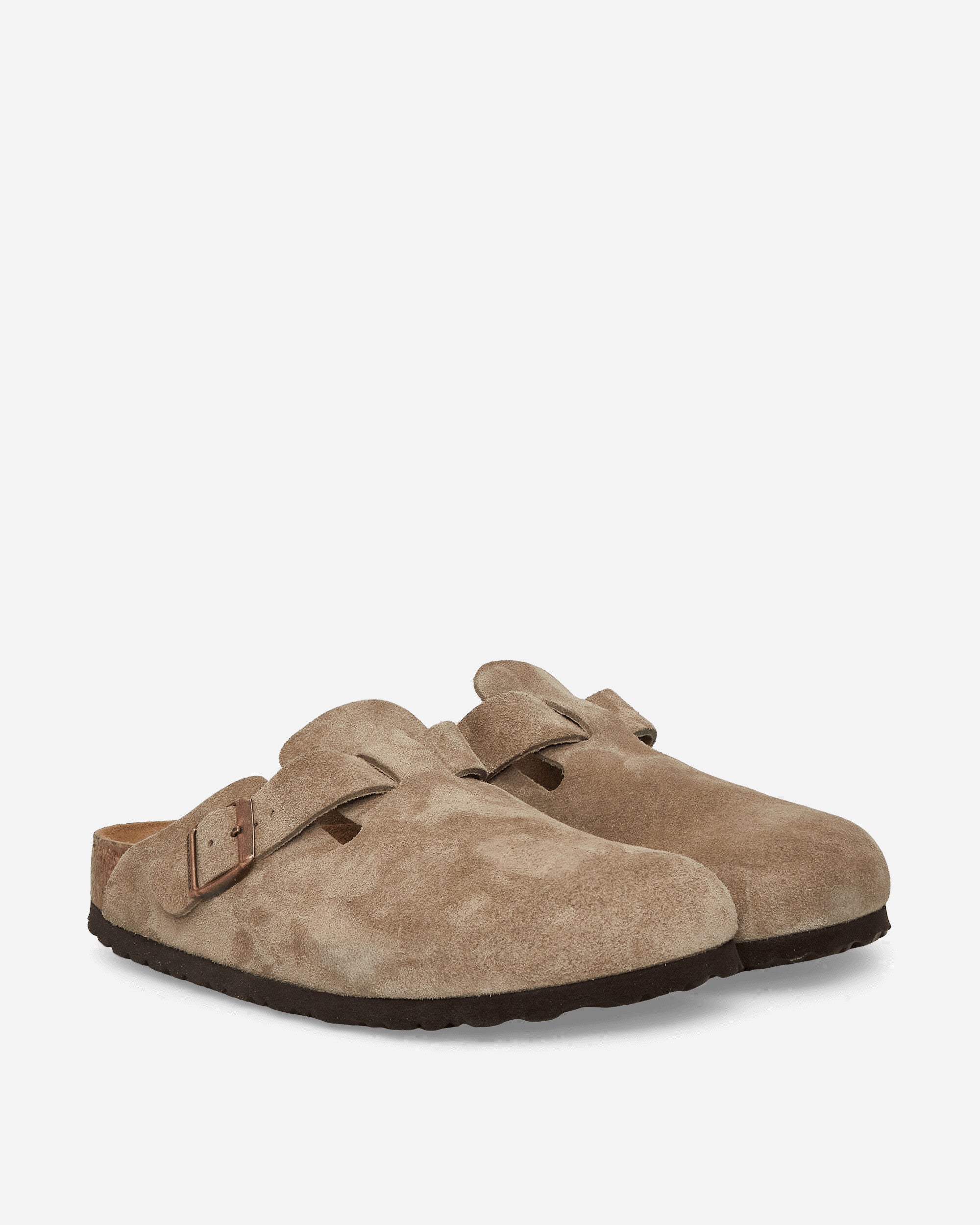 Birkenstock Boston Taupe Sandals and Slides Sandals and Mules 060463 TAUPE