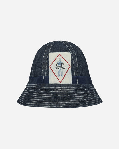 C.P. Company Denim 3/1 Bucket Hat Denim-Normal Washed 40° Hats Bucket 18CMAC294A-110295W D08