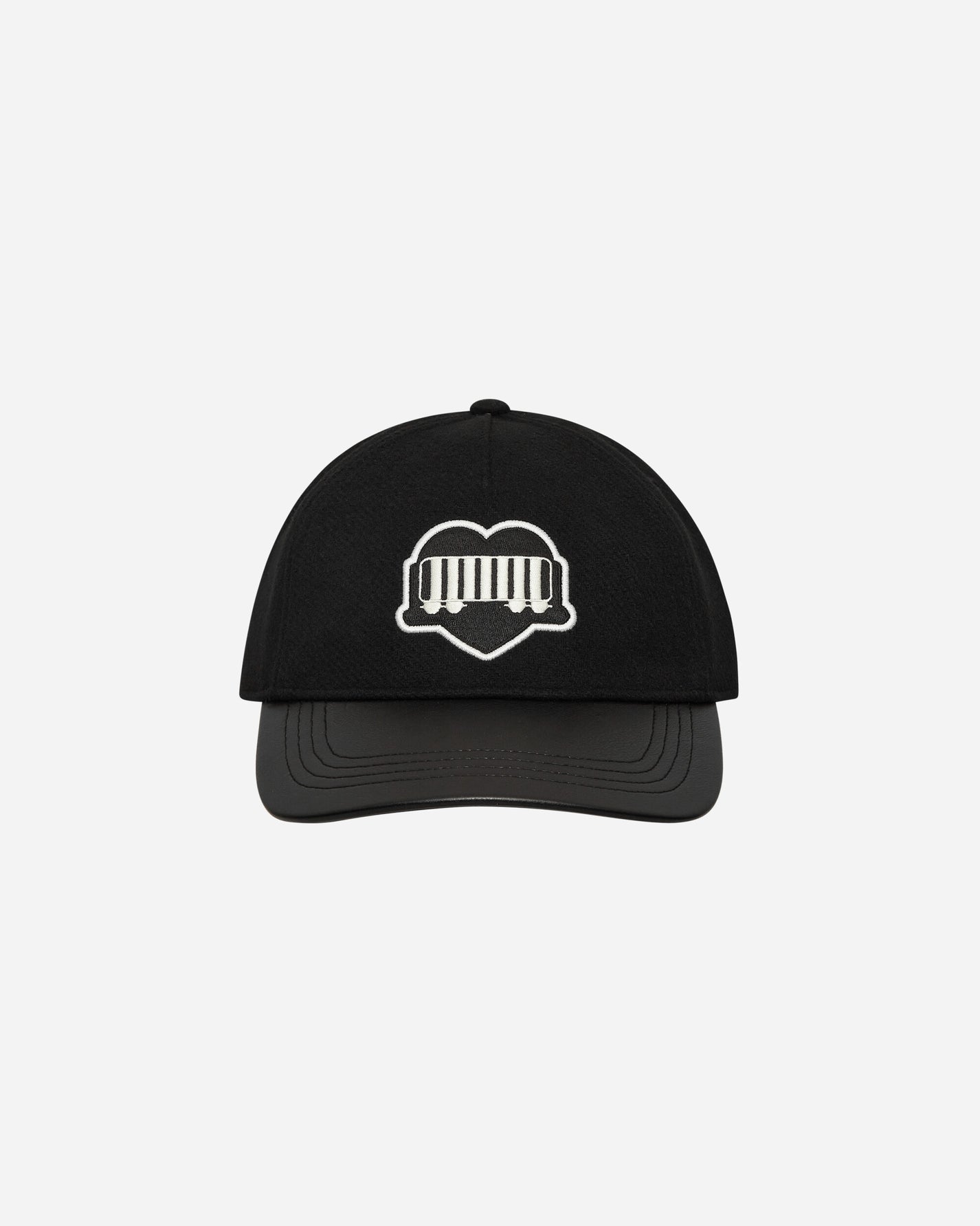 Carhartt WIP Heart Train Cap Black/Black Hats Caps I033800 00EXX