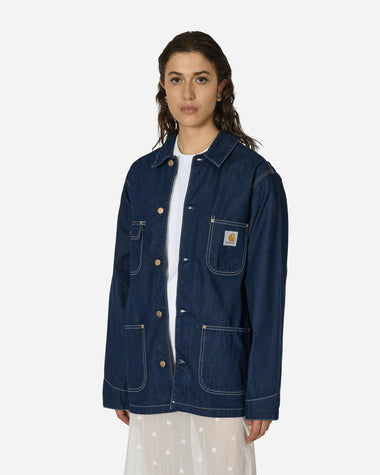 Carhartt WIP Og Chore Coat Blue Coats and Jackets Coats I031896 012Y