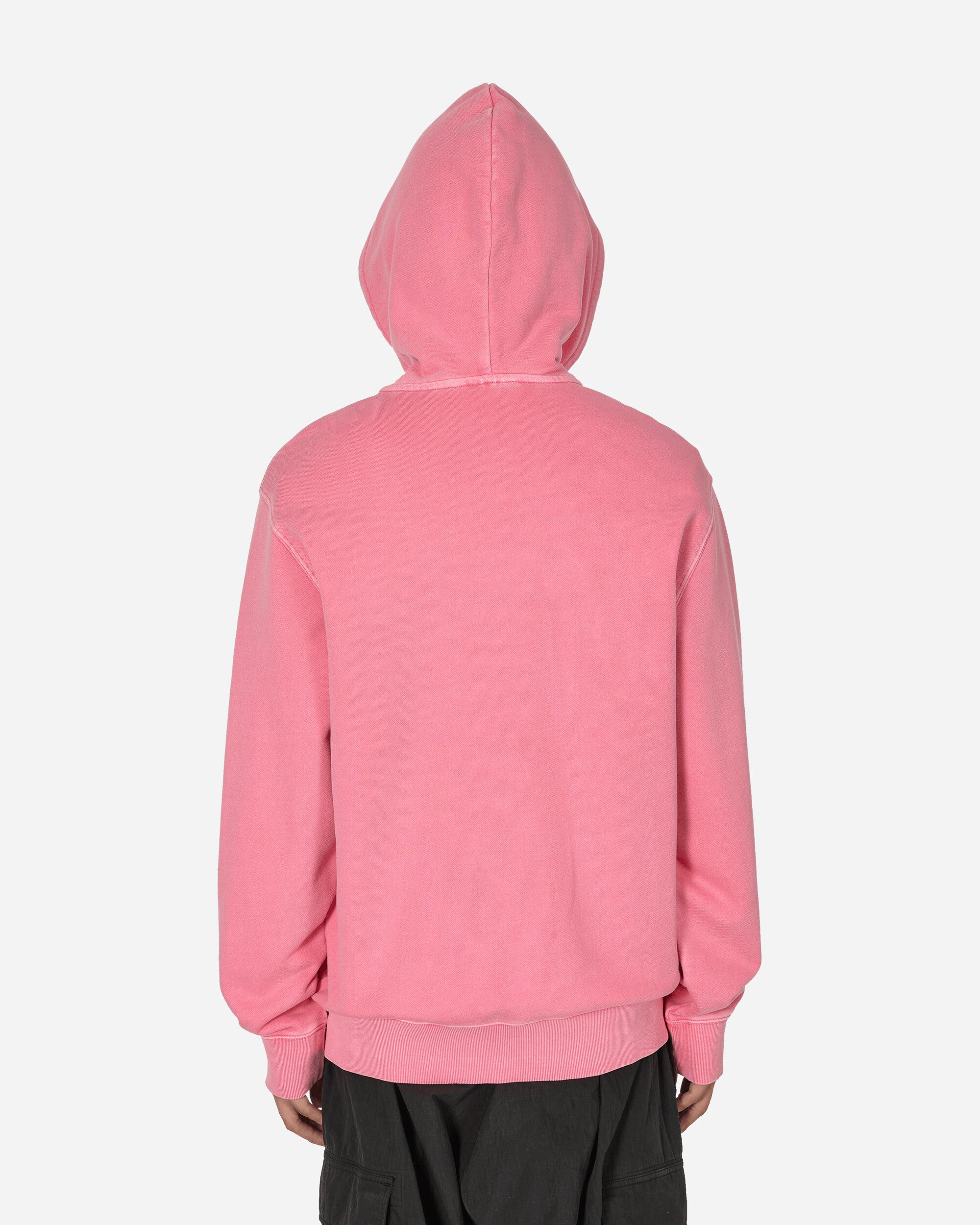 Carhartt WIP Hooded Duster Script Jacket Charm Pink Sweatshirts Hoodies I033619 29PGD