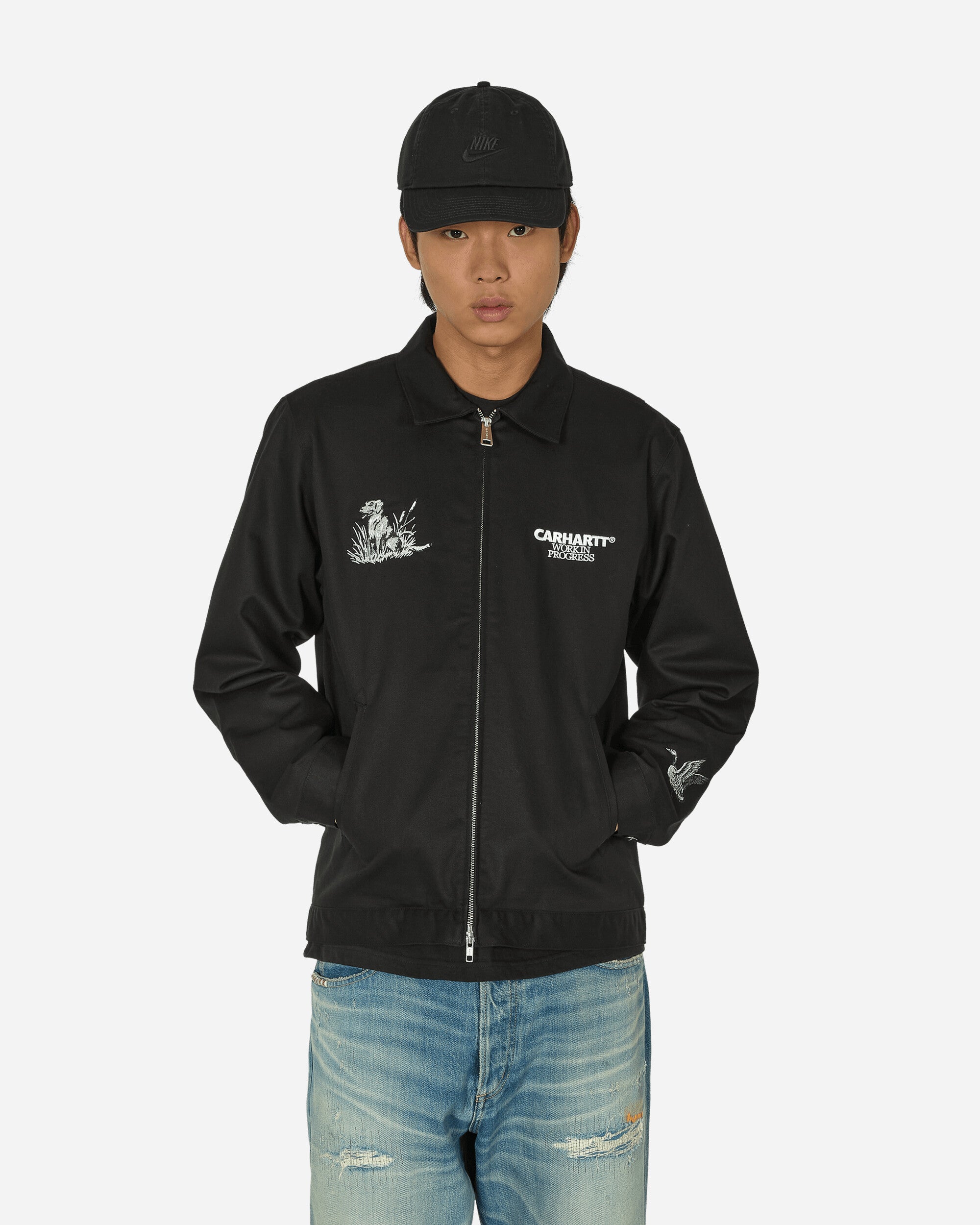 Carhartt WIP Ducks Jacket Black Coats and Jackets Jackets I033699 89XX