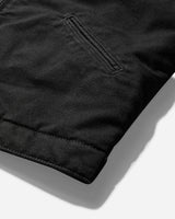 Carhartt WIP Og Detroit Jacket Black/Black Aged Canvas Coats and Jackets Jackets I027358 00E3K