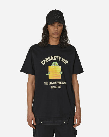 Carhartt WIP S/S Gold Standard T-Shirt Black T-Shirts Shortsleeve I033250 89XX