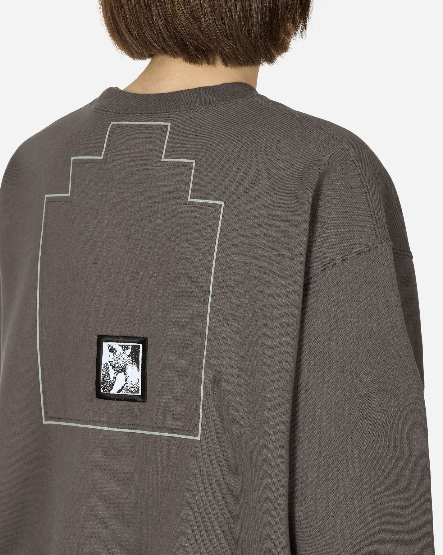 Cav Empt Zig Model Crew Neck Charcoal Sweatshirts Crewneck CES25CS11 CHCL