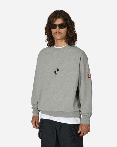 Cav Empt Zig Model Crew Neck Grey Sweatshirts Crewneck CES25CS11 GRY