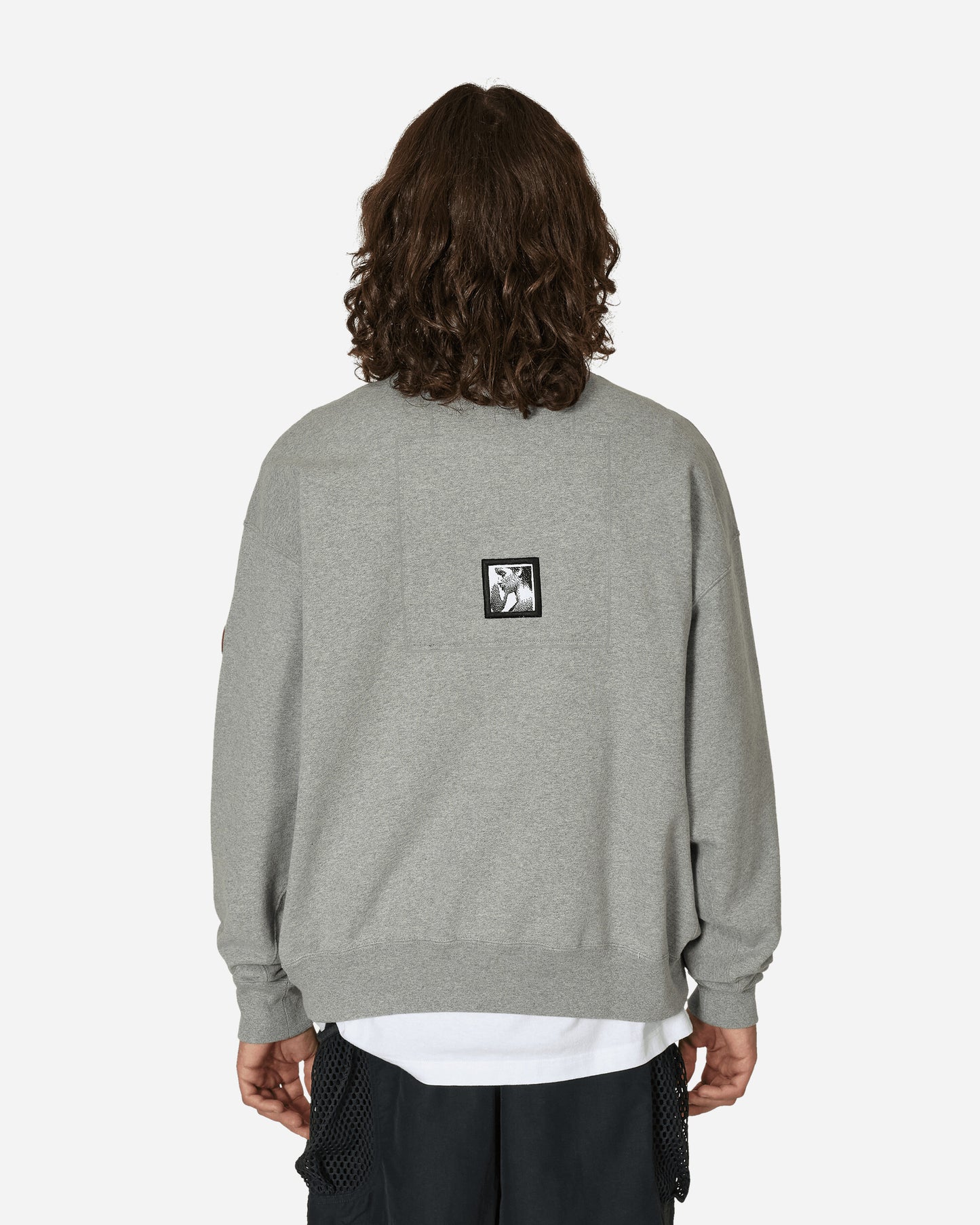 Cav Empt Zig Model Crew Neck Grey Sweatshirts Crewneck CES25CS11 GRY