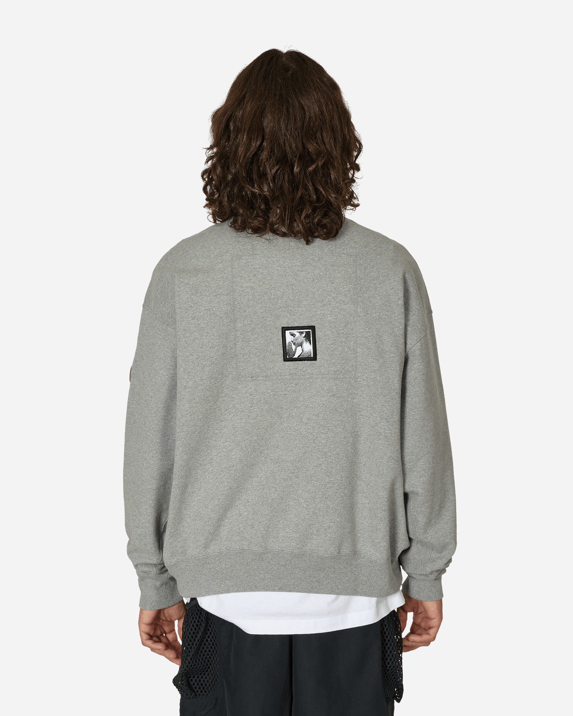 Cav Empt Zig Model Crew Neck Grey Sweatshirts Crewneck CES25CS11 GRY