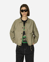 Cav Empt Overdye Light Cotton Button Jacket Khaki Coats and Jackets Jackets CES25JK18 KHKI