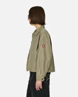 Cav Empt Overdye Light Cotton Button Jacket Khaki Coats and Jackets Jackets CES25JK18 KHKI