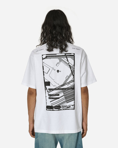 Cav Empt Md Pin Drop T White T-Shirts Shortsleeve CES25T01 WHT