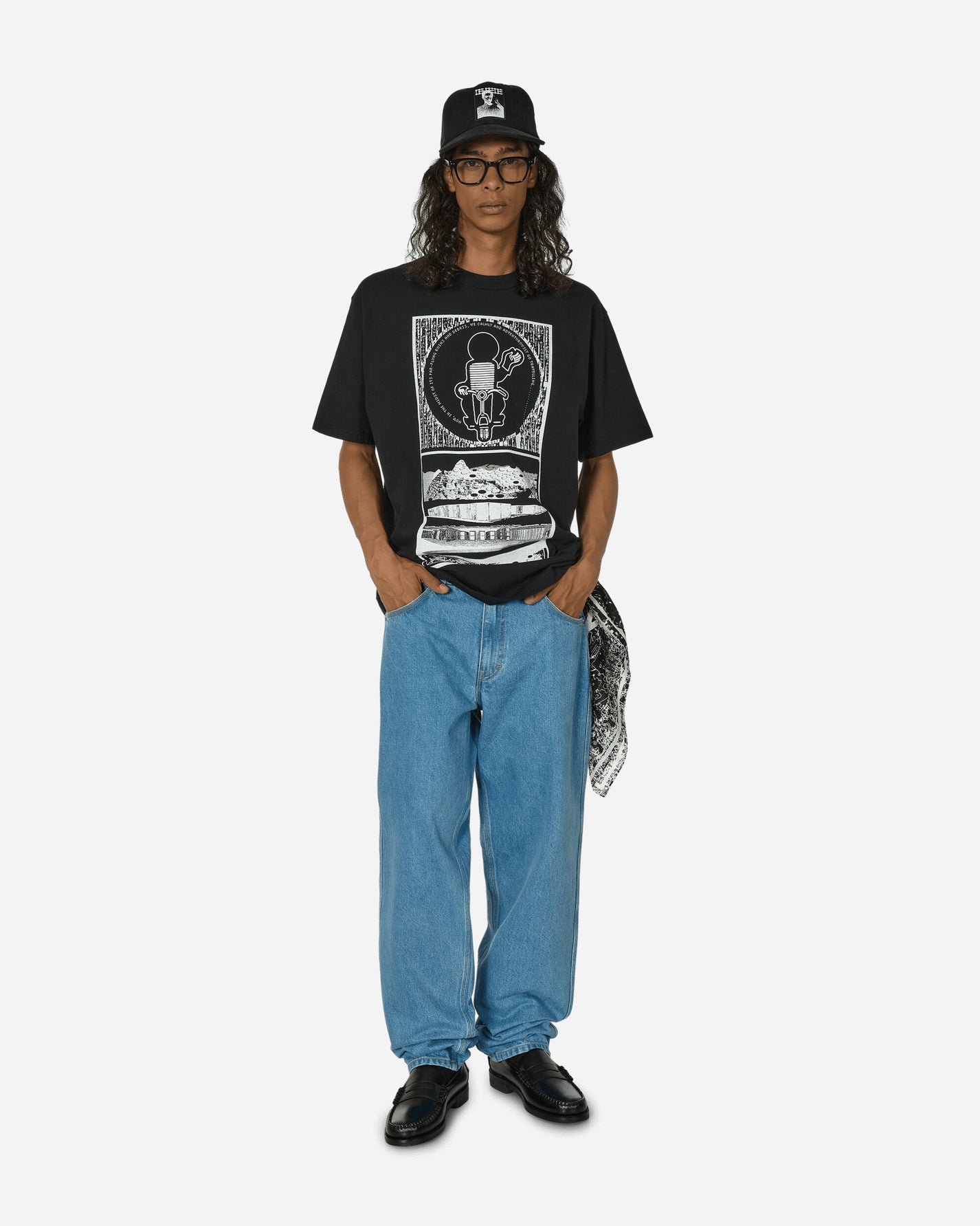 Cav Empt Md Walkabout T Black T-Shirts Shortsleeve CES25T02 BLK