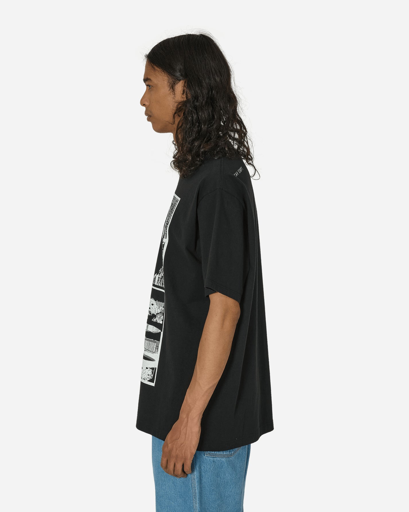 Cav Empt Md Walkabout T Black T-Shirts Shortsleeve CES25T02 BLK