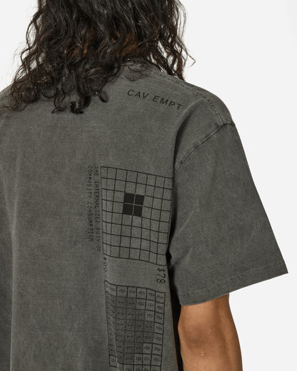 Cav Empt Overdye Internalized Duty T Charcoal T-Shirts Shortsleeve CES25T16 CHCL