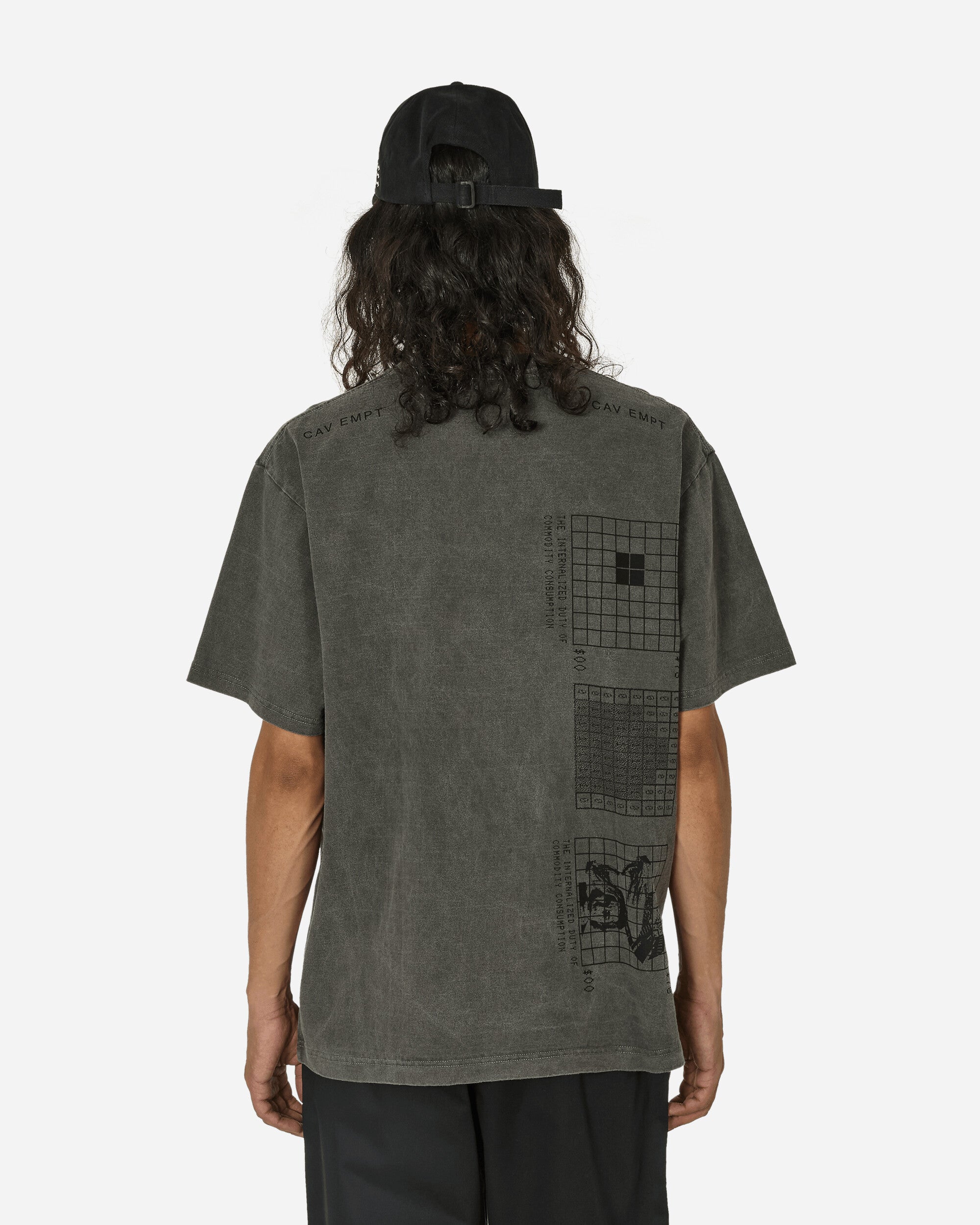 Cav Empt Overdye Internalized Duty T Charcoal T-Shirts Shortsleeve CES25T16 CHCL