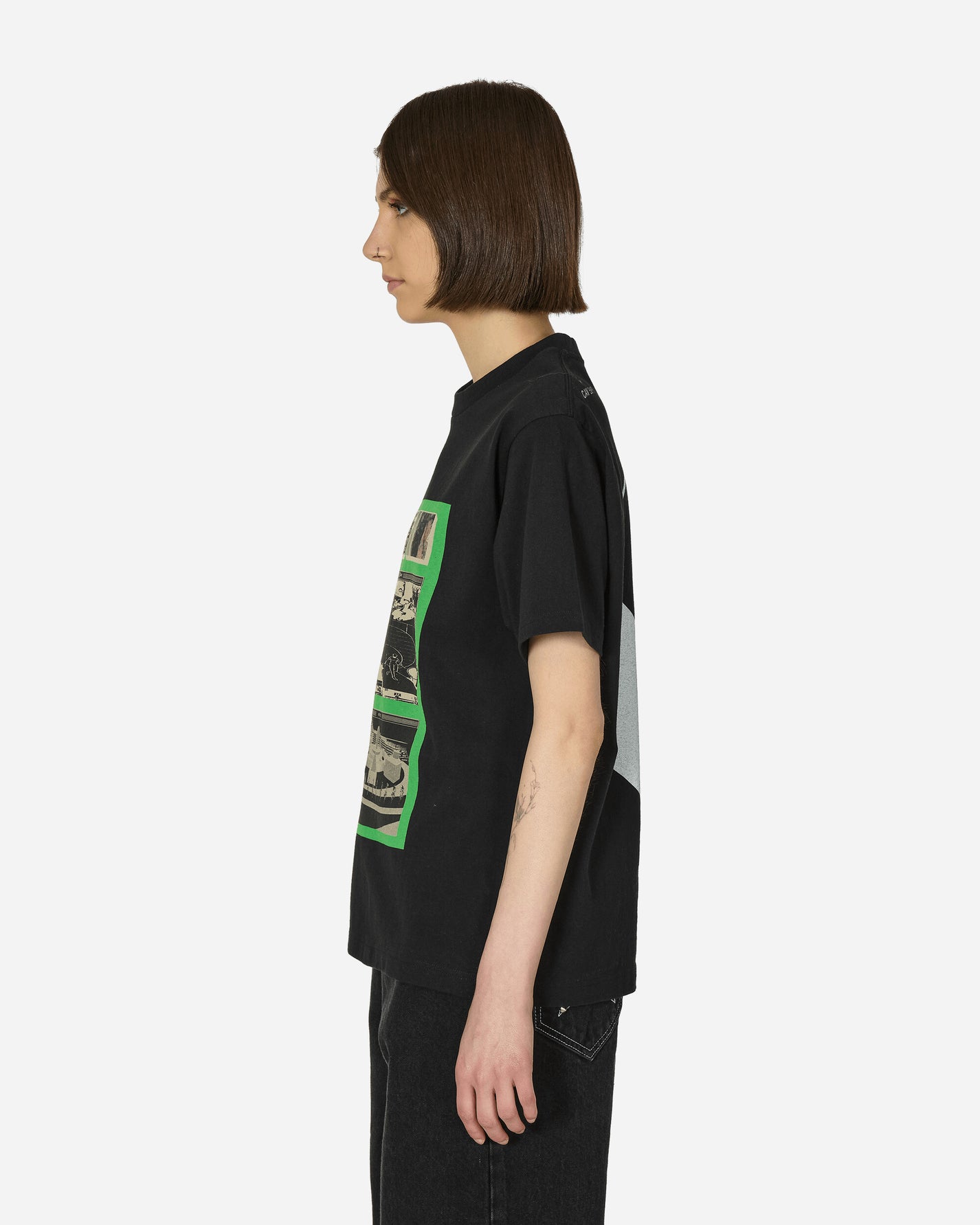 Cav Empt Vs 7Sk Jk3 5Gh 5T2 T Black T-Shirts Shortsleeve CES25T09 BLK