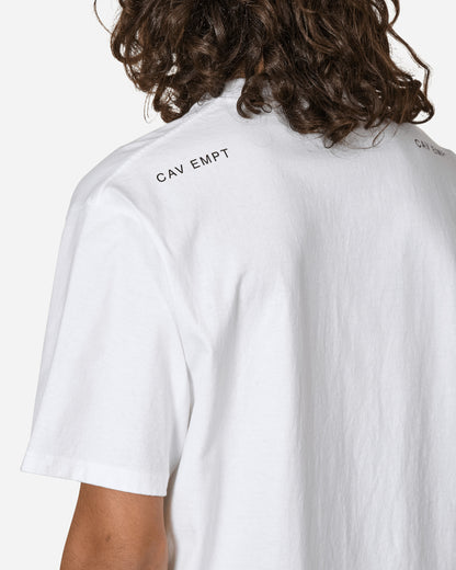 Cav Empt Wb Ziggurat Heads Ii Star C.E Red T White T-Shirts Shortsleeve CES25T13 WHT