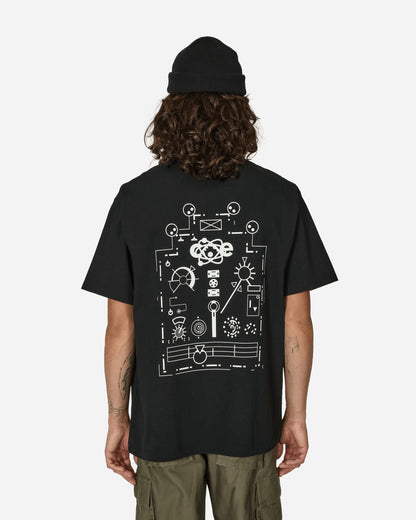 Cav Empt Ziggurat Control T Black T-Shirts Shortsleeve CES25T18 BLK