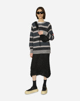 Cav Empt 3 Colour Stripe Knit Grey Knitwears Sweaters CES25KN02 GRY