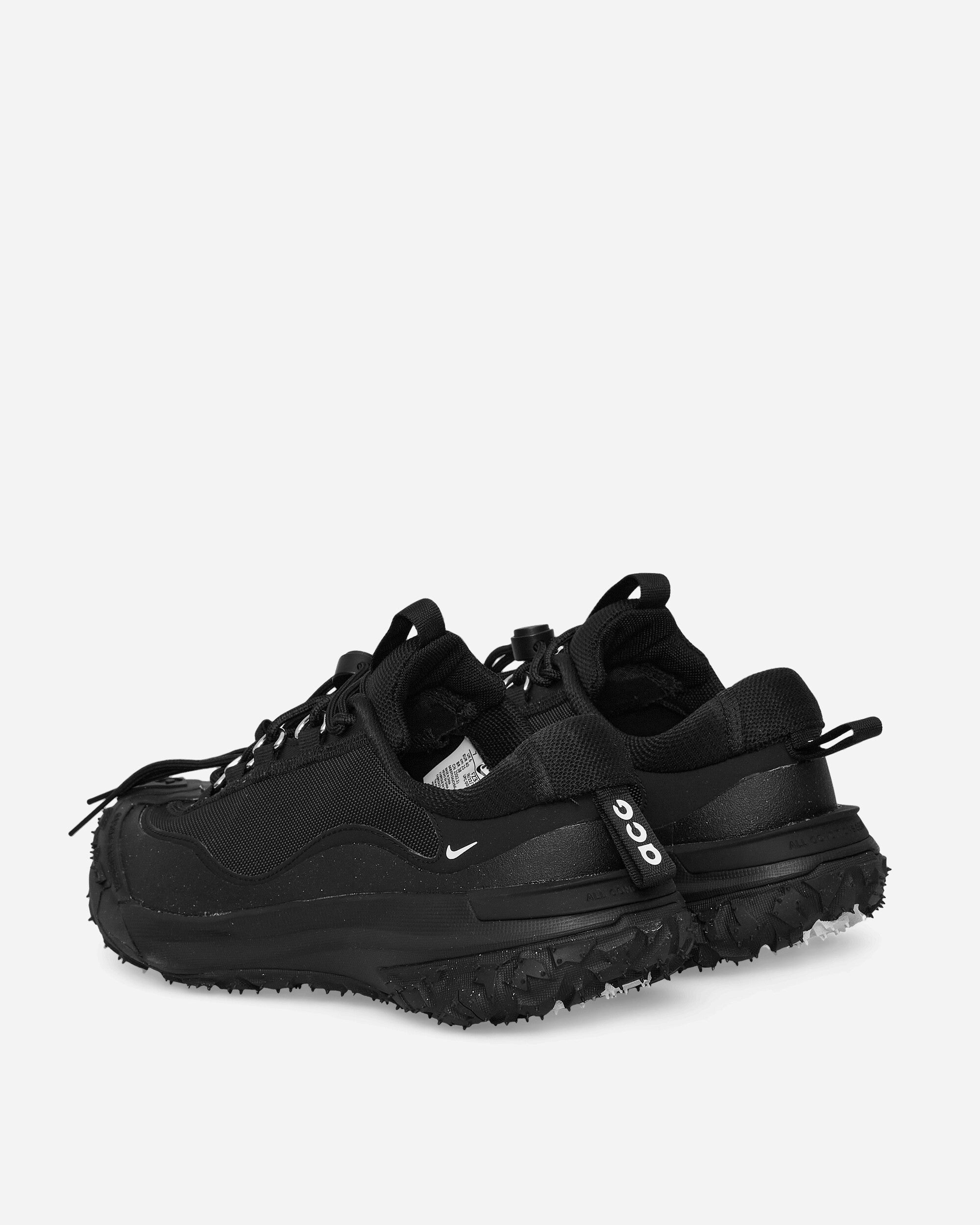 Comme Des Garçons Homme Plus Men'S Shoes X Nike Acg Mountain Black Sneakers Low PM-K105-S24 1