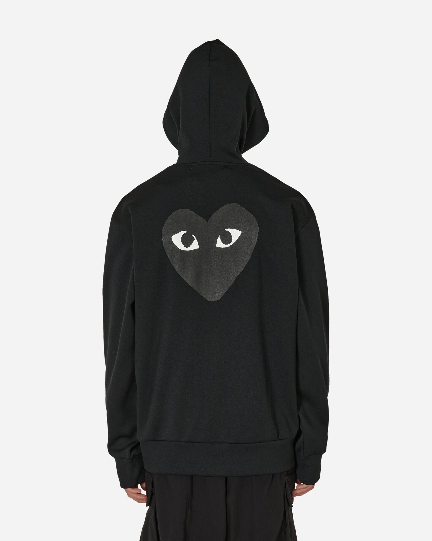 Comme Des Garçons Play Sweatshirt Knit Black Sweatshirts Hoodies P1T254 1