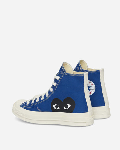 Comme Des Garçons Play Converse Chuck Blue Sneakers High P1K122 2