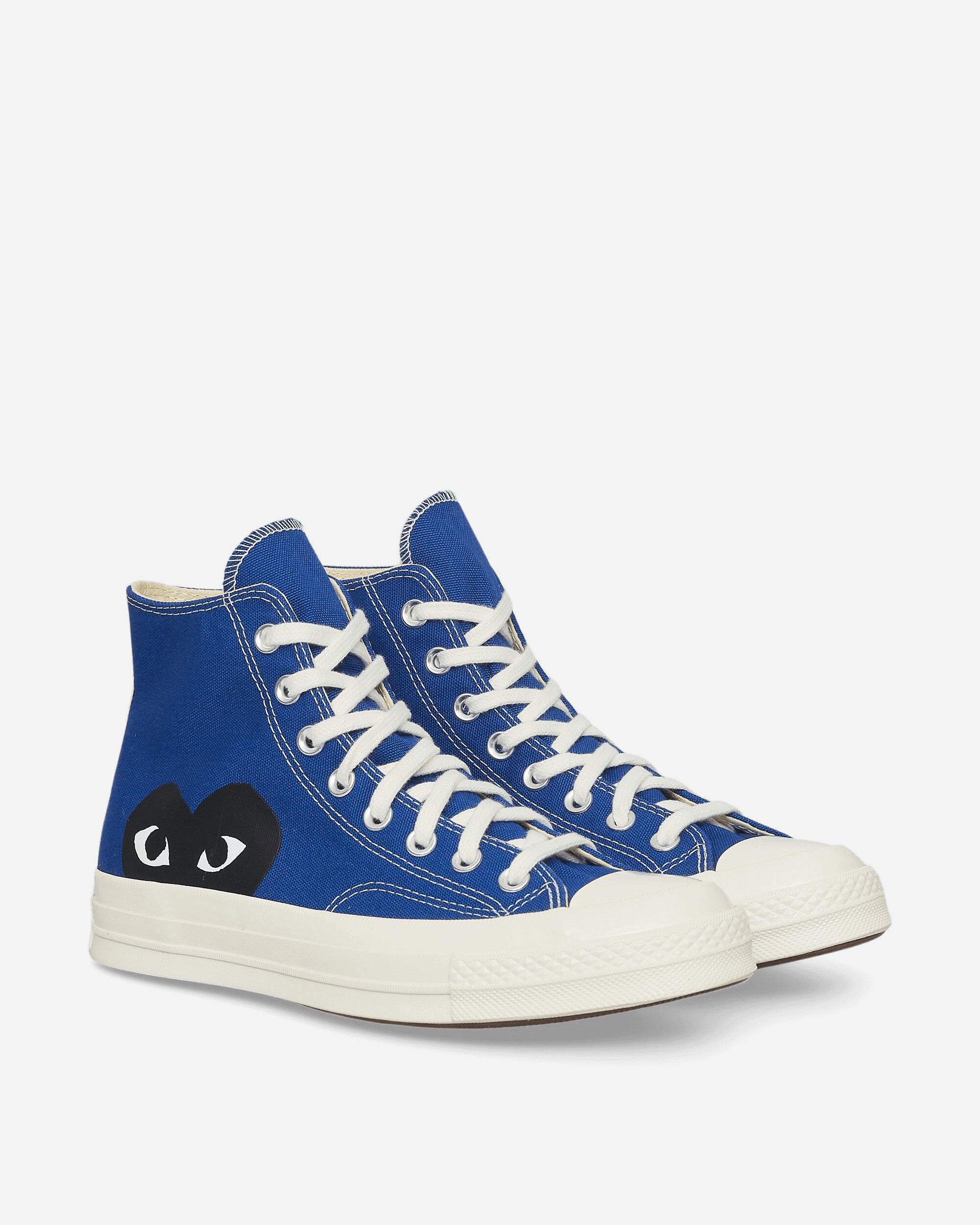 Comme Des Garçons Play Converse Chuck Blue Sneakers High P1K122 2